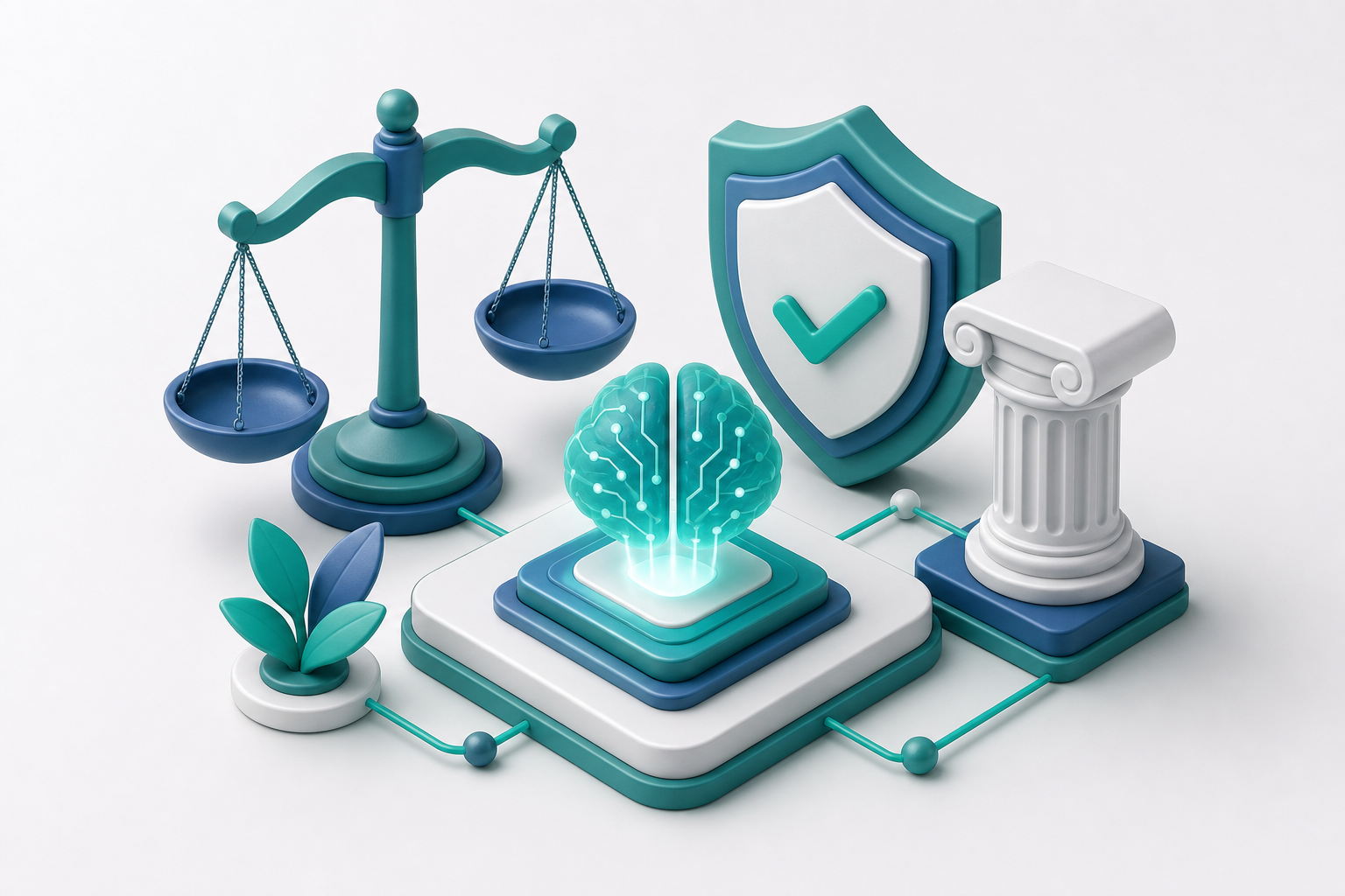 AI 倫理與治理 代表圖